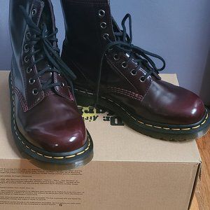 Dr. Marten Red Vegan Boots